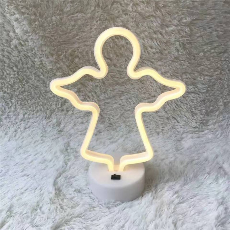 Angel neon led light
